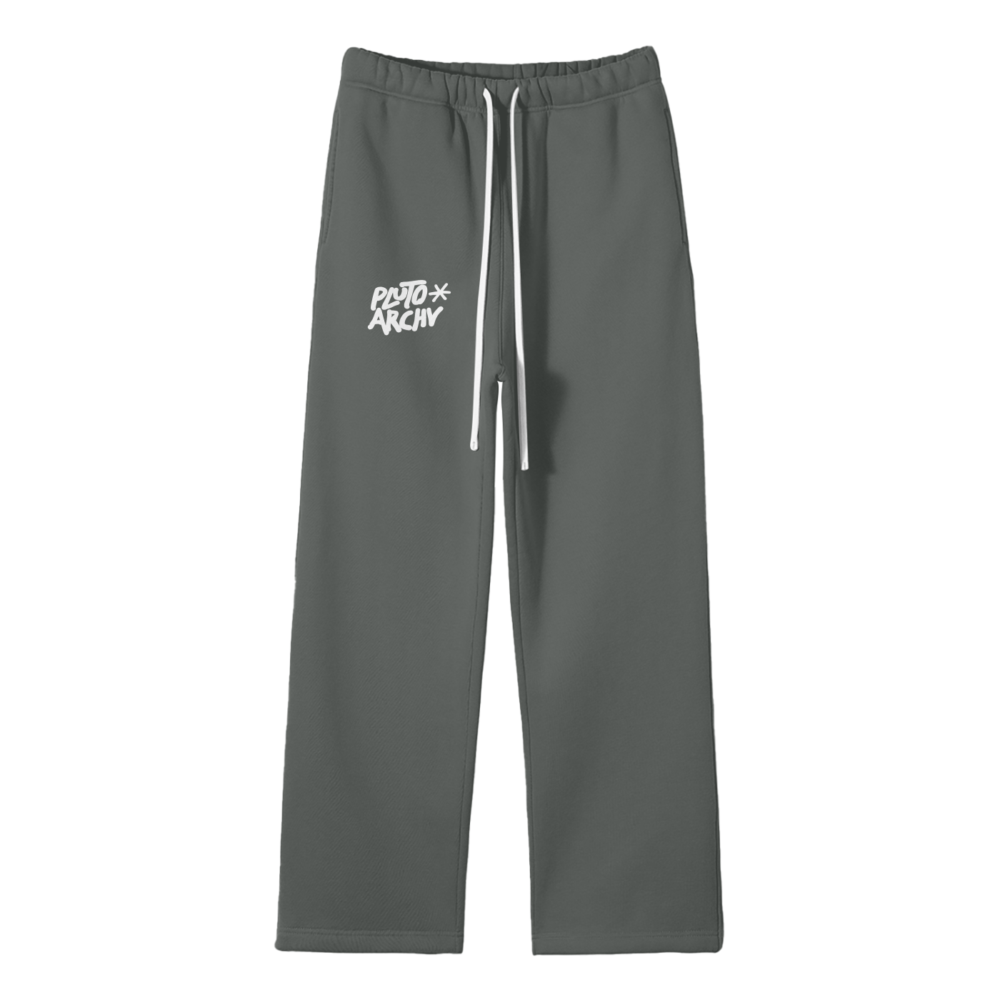 No-cuff Fleece Straight Pants