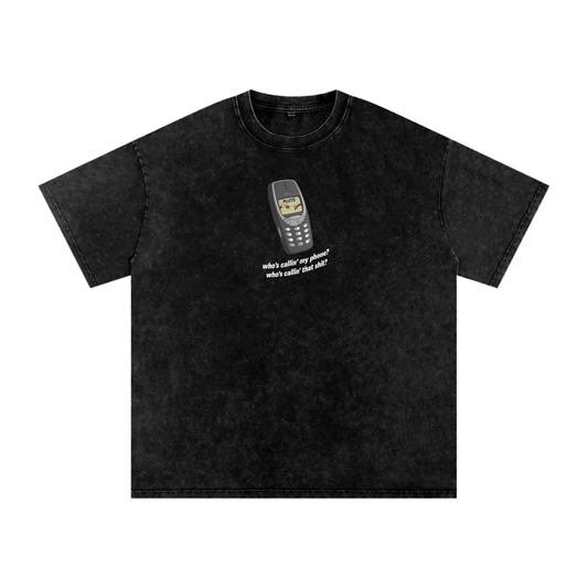 PlutoArchv NOKIA Acid Wash Tee~5 Colors
