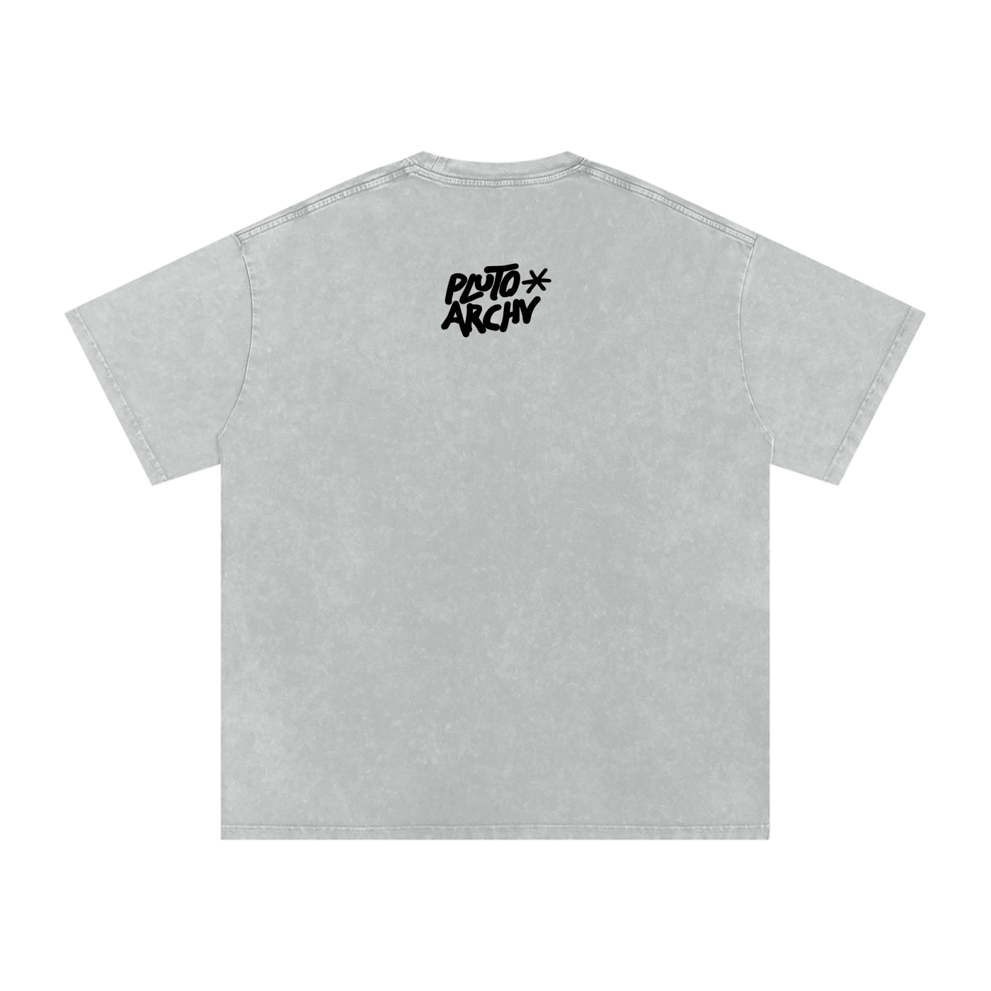 PlutoArchv NOKIA Acid Wash Tee Gray