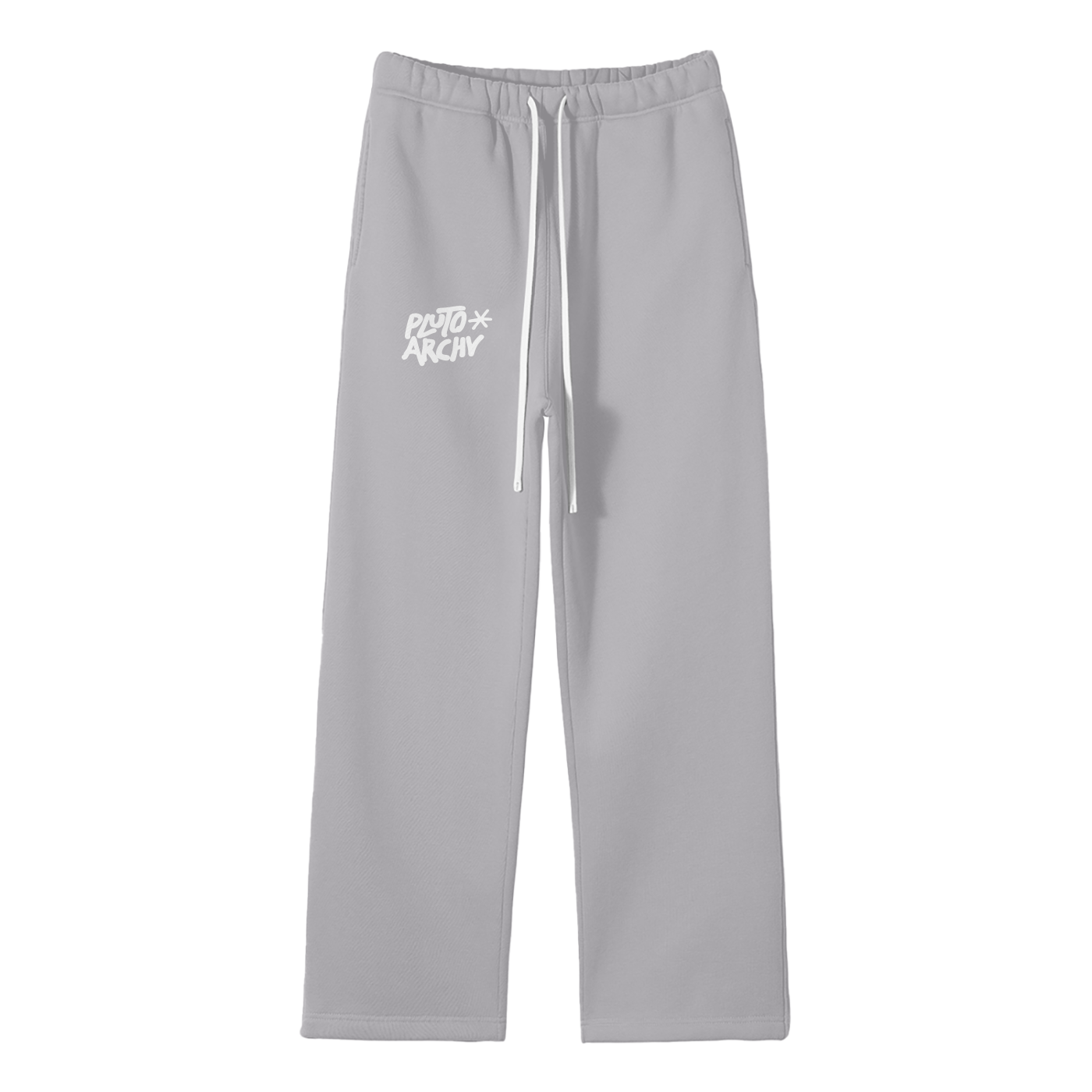 No-cuff Fleece Straight Pants