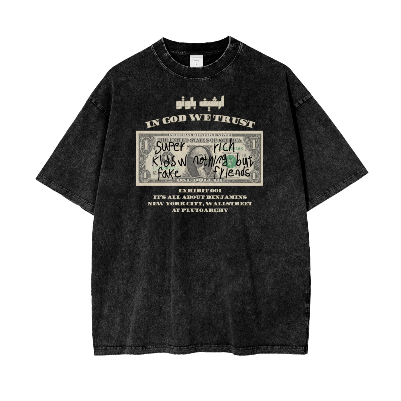 Exhibit 001: Super Rich Kids Washed Tee